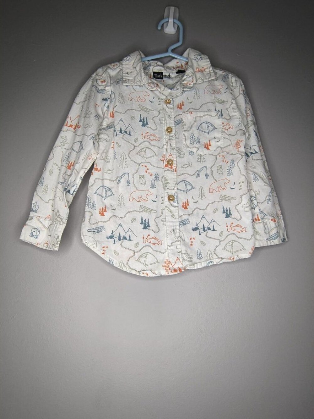 Boys Lot of 11 Size 3T Long Sleeve Shirts Button Down Carter's, Old Navy, Ball4 - Picture 5 of 16